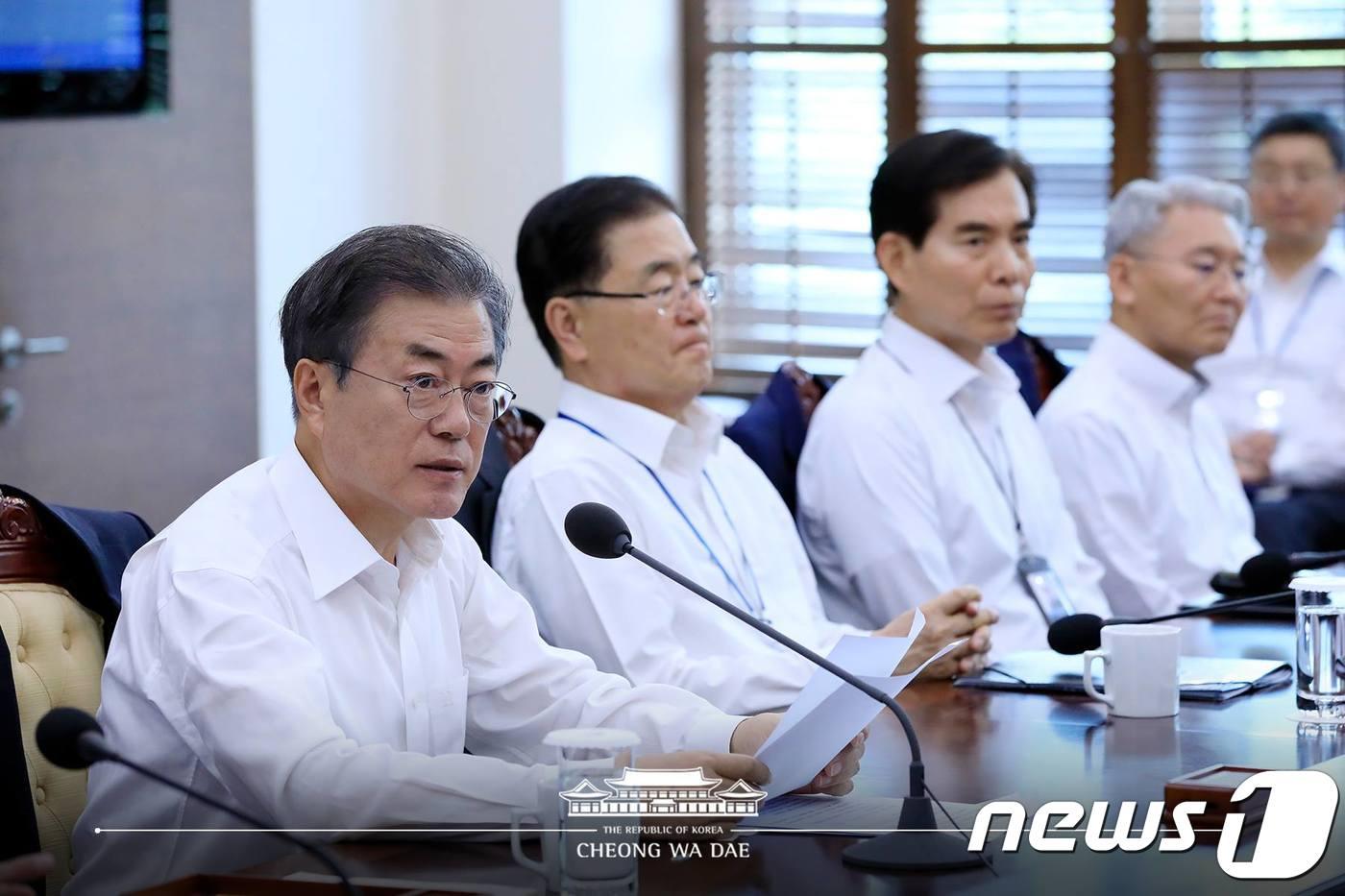 문재인 대통령. (청와대 페이스북)