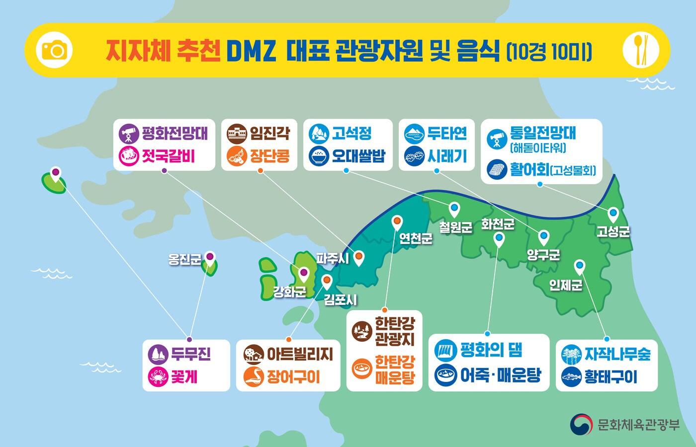 본문 이미지 - 비무장지대 대표관광자원 및 음식  ⓒ News1