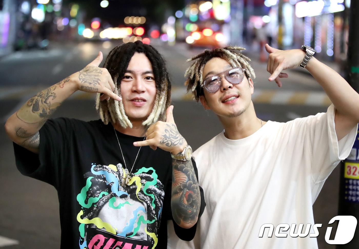 2018.7.25.서울 홍대 하하김종국의 401. 레게 강 같은 평화 스컬, 하하(오른쪽) 인터뷰. ⓒ News1 권현진 기자