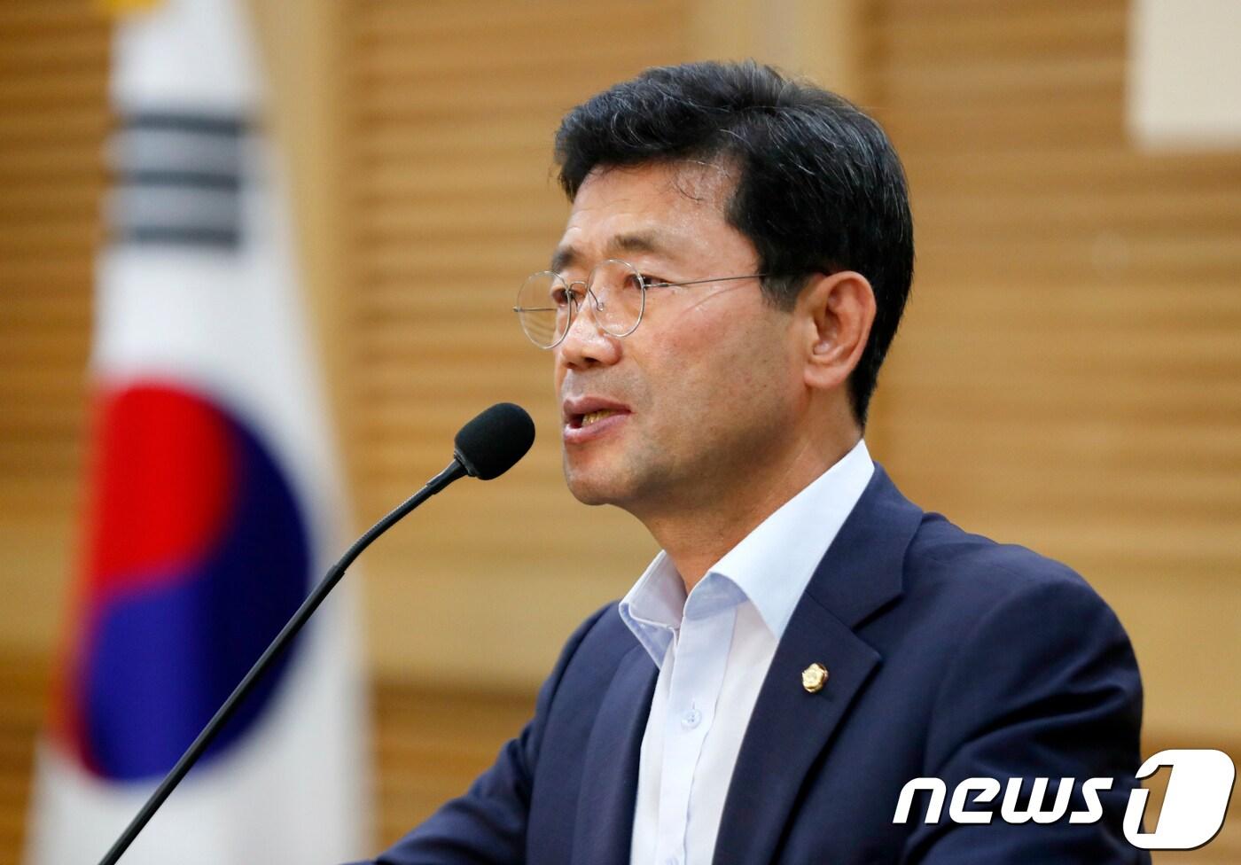 본문 이미지 - 정인화 민주평화당 의원 뉴스1 ⓒ News1 안은나 기자