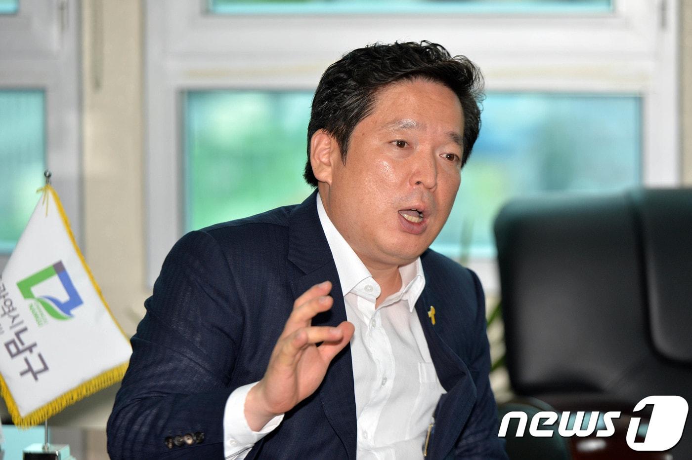 본문 이미지 - 김병내 광주 남구청장. ⓒ News1