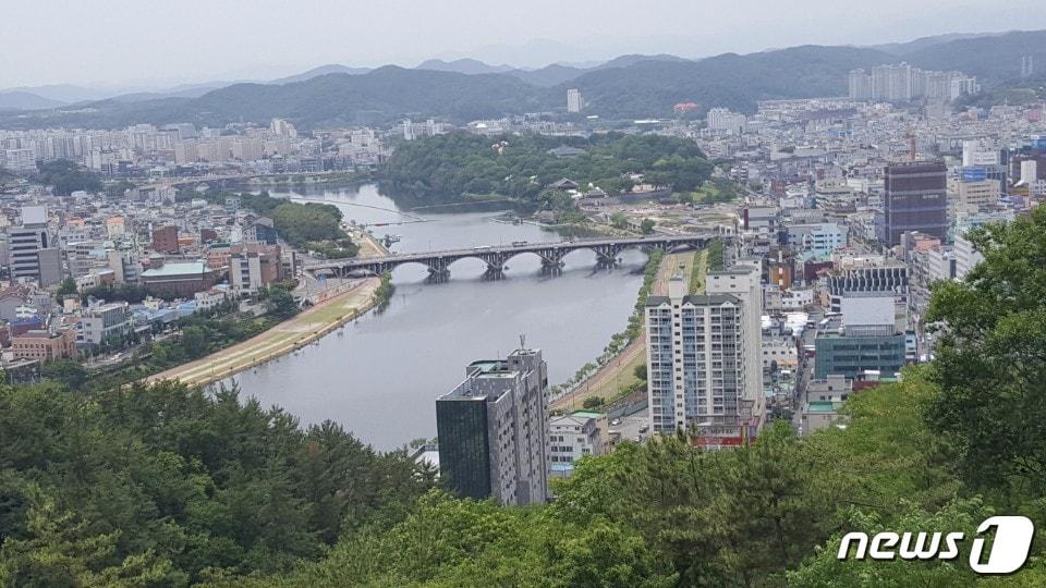 본문 이미지 - 경남 진주시 전경.ⓒ News1