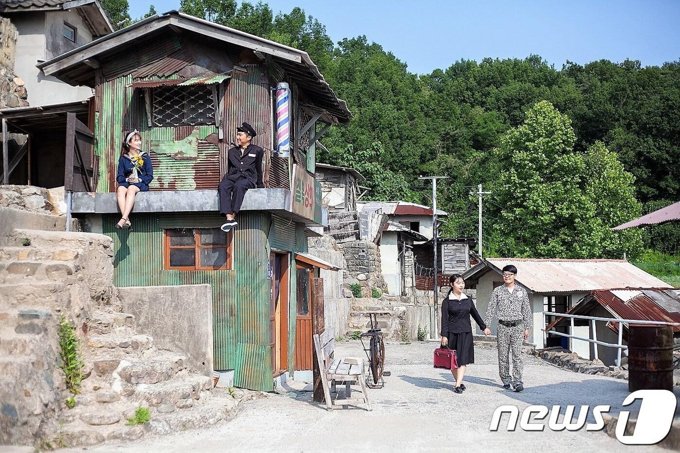 본문 이미지 - 순천드라마촬영장 달동네.(순천시 제공)/뉴스1 ⓒ News1