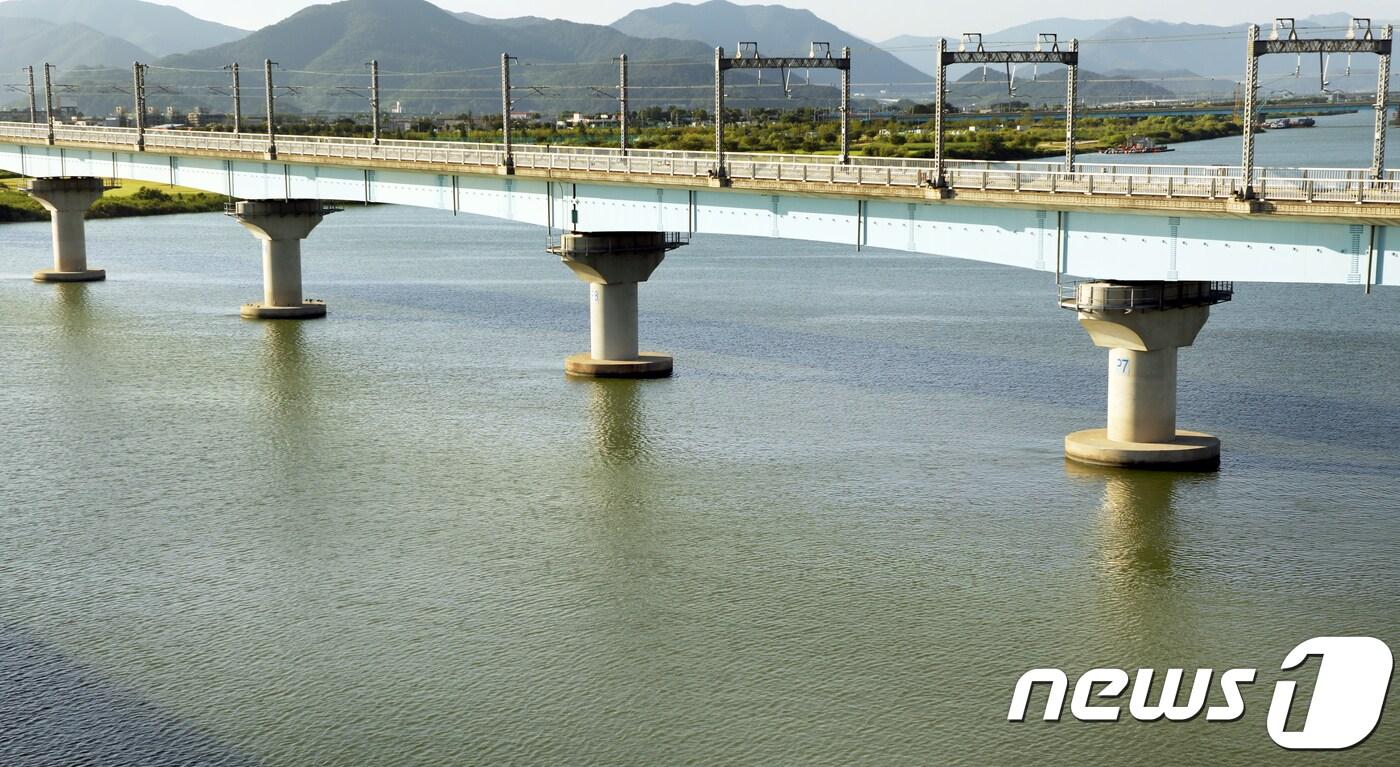 부산 북구 강변도로 주변 낙동강.뉴스1 ⓒ News1