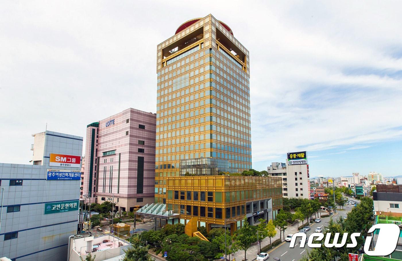 본문 이미지 - 광주은행 본점. ⓒ News1