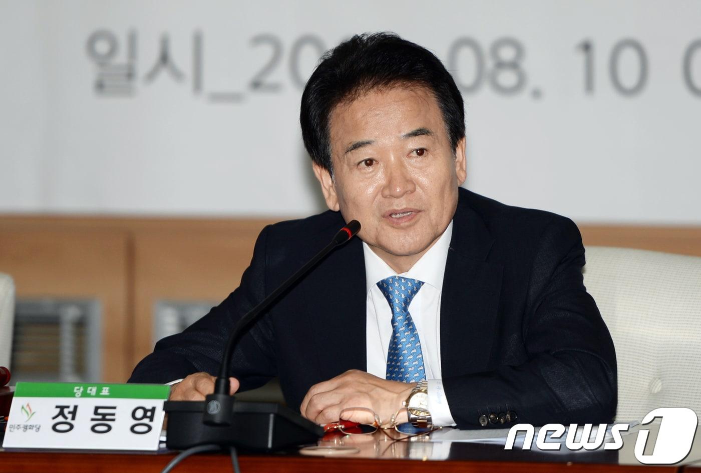 본문 이미지 - 정동영 민주평화당 대표. ⓒ News1 박준배 기자