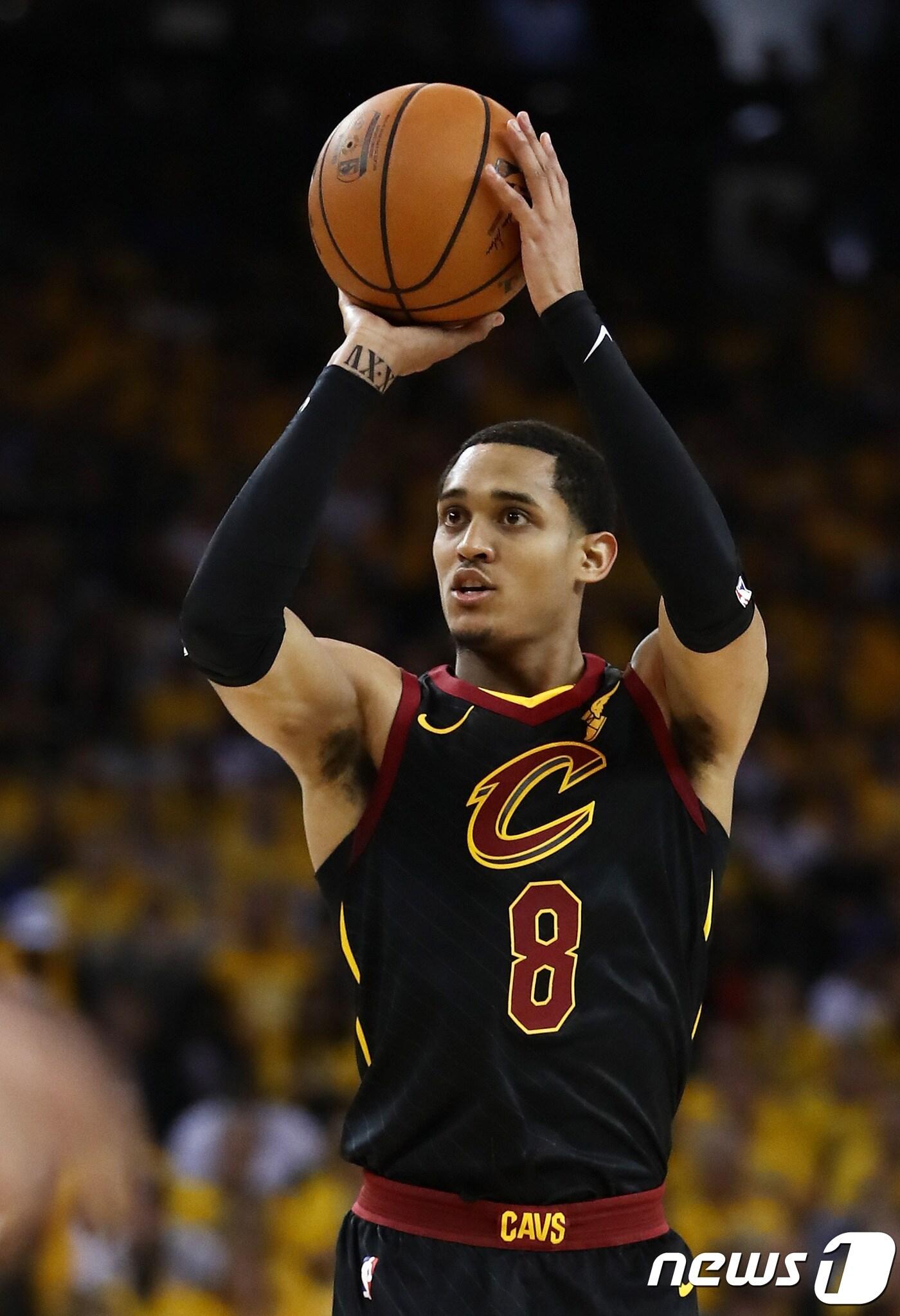 본문 이미지 - NBA 선수 조던 클락슨(클리블랜드)이 필리핀 국가대표팀에 합류해 2018 자카르타-팔렘방 아시안게임에 출전한다. ⓒ AFP=News1