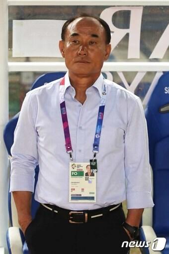 본문 이미지 - 한국 축구 대표팀의 김학범 감독./뉴스1 DB ⓒ News1 임세영 기자