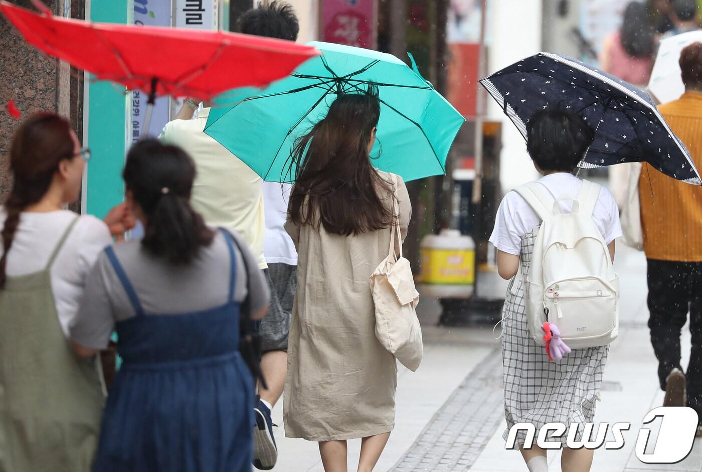 기사 이해를 돕기 위한 과거 폭염 속 소나기 자료사진으로 기사 내용과 직접 관련 없음. ⓒ News1