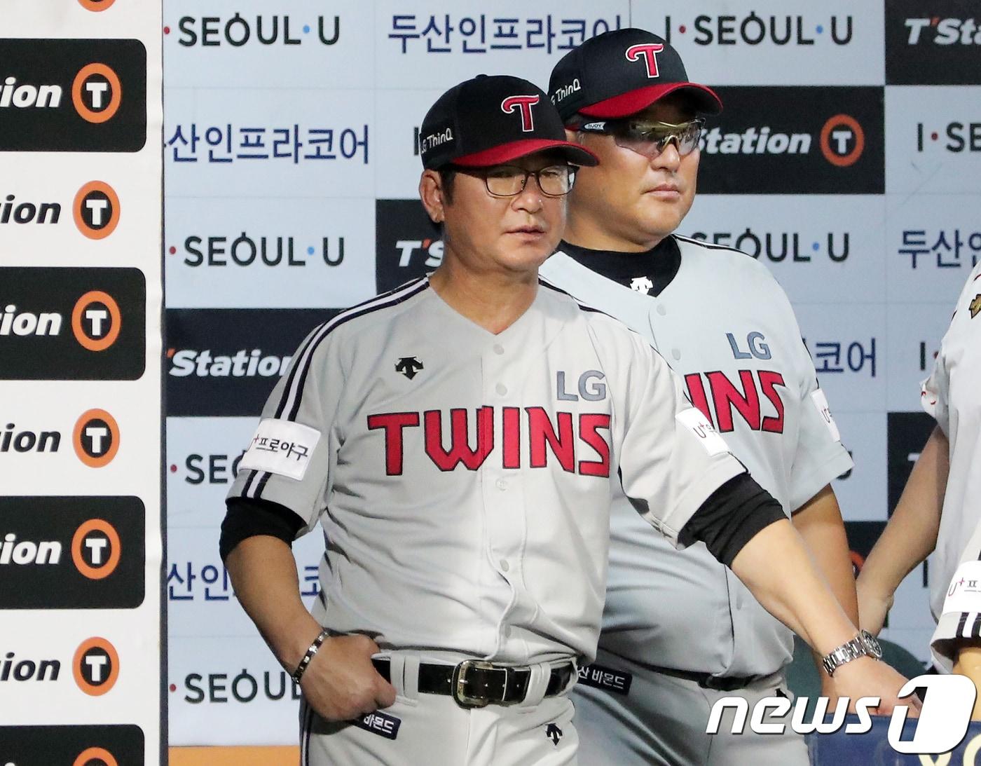 본문 이미지 - 류중일 LG 트윈스 감독. 2018.8.2/뉴스1 ⓒ News1 이재명 기자