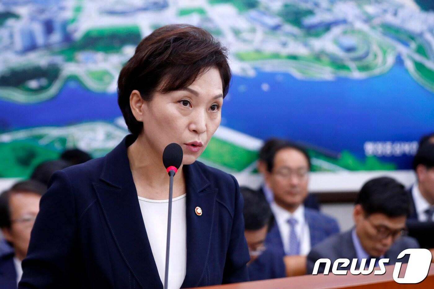 본문 이미지 - 김현미 국토교통부 장관. (뉴스1 자료사진)ⓒ News1 안은나 기자