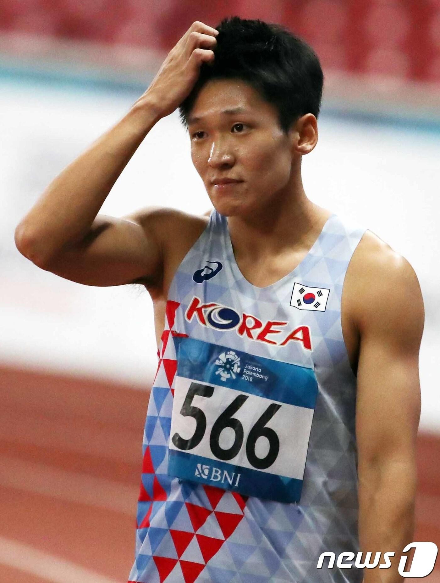 본문 이미지 - 남자육상 김국영. 뉴스1 ⓒ News1 김명섭 기자