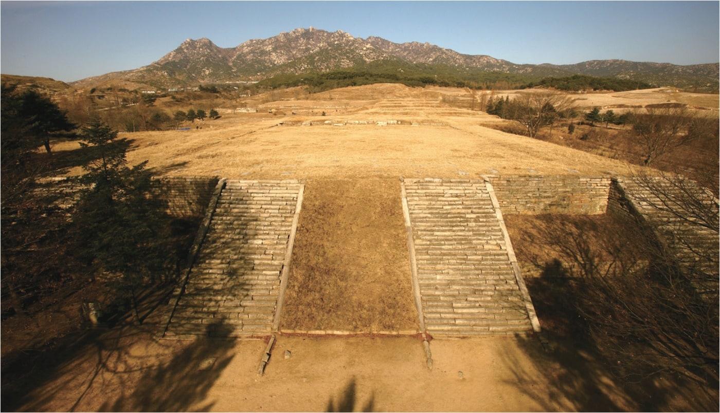 개성 만월대 전경.(문화재청 제공)