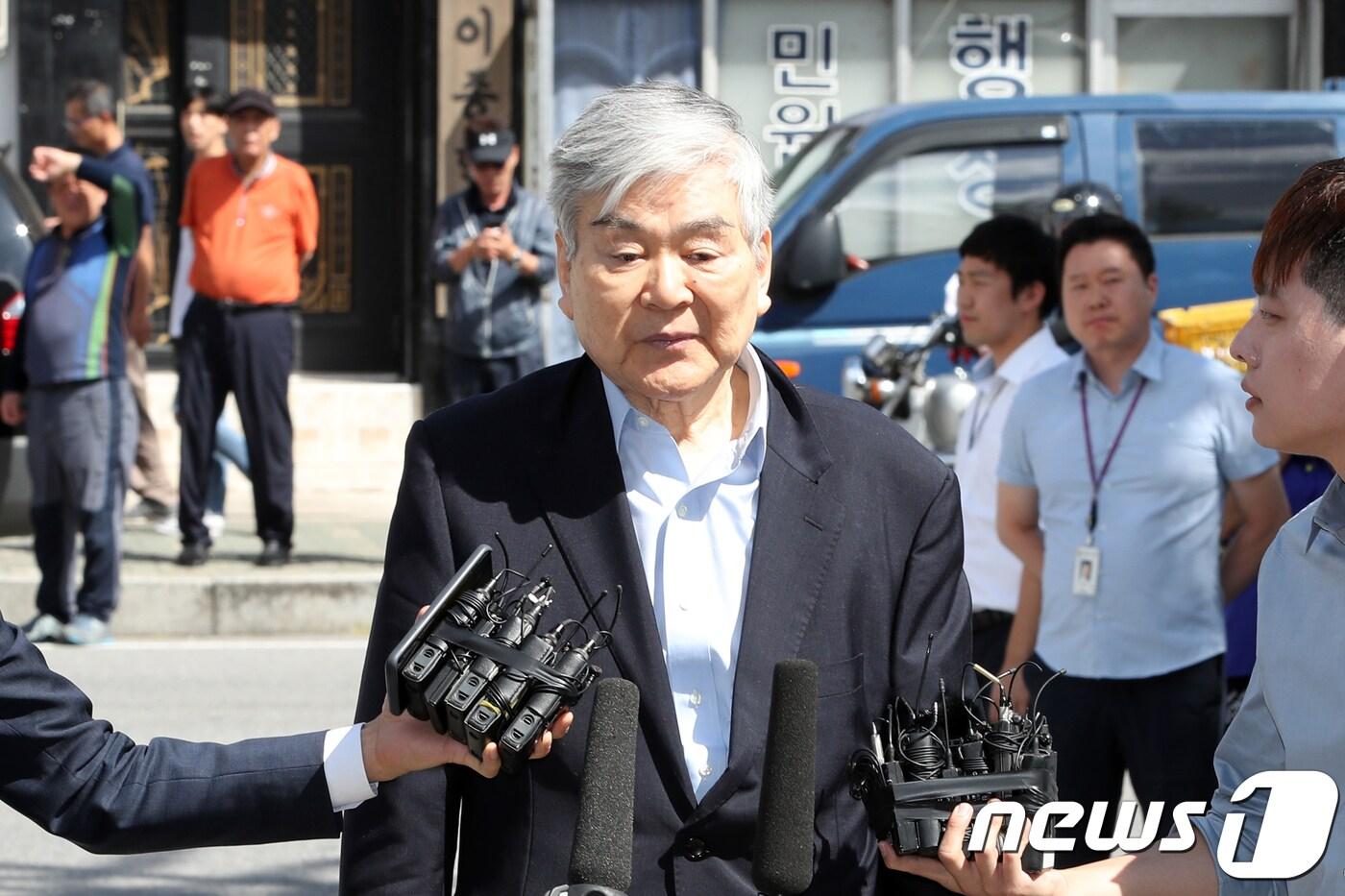 본문 이미지 - 조양호 한진그룹 회장.2018.9.12/뉴스1 ⓒ News1 안은나 기자