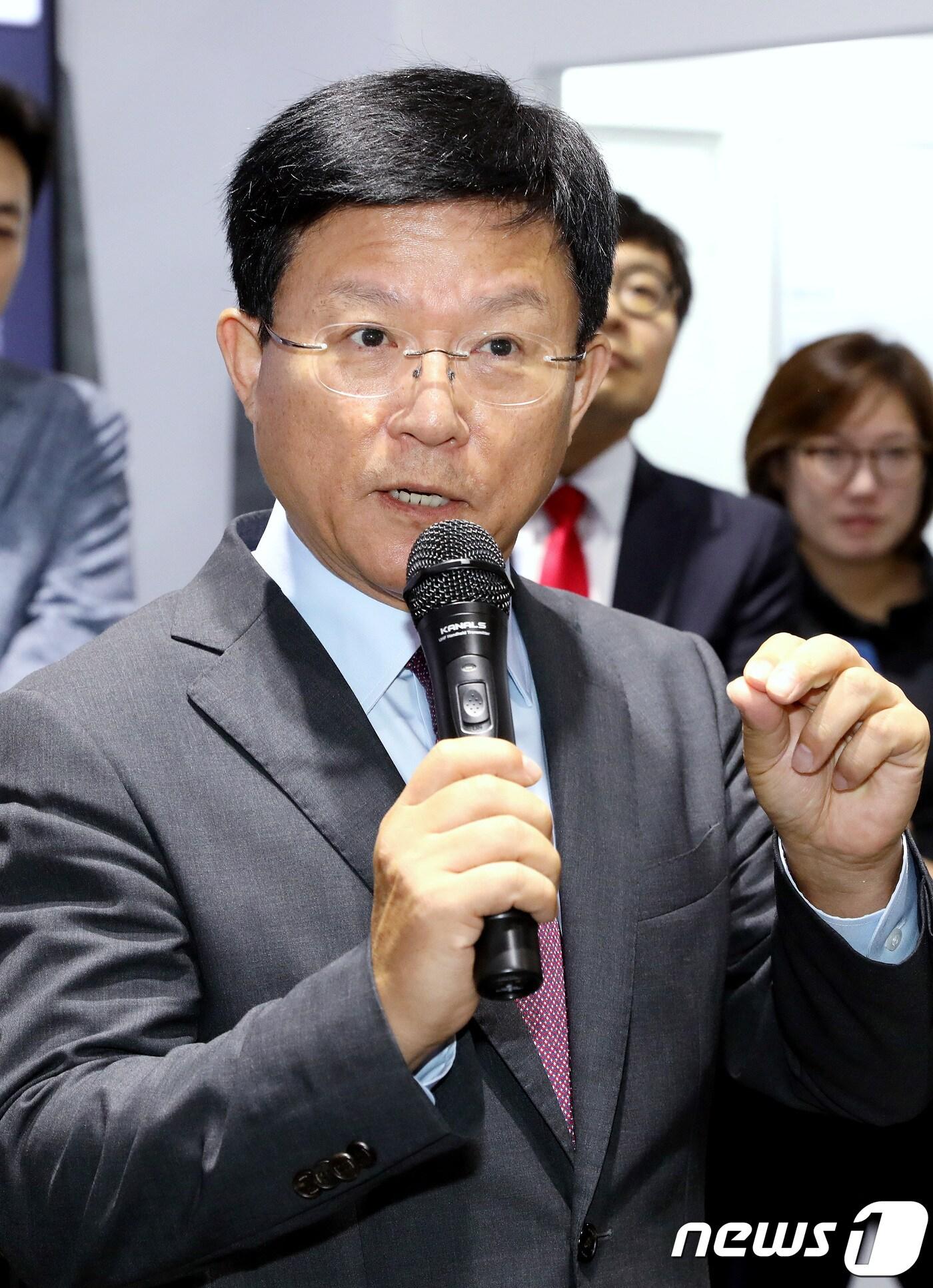 본문 이미지 - 육현표 에스원 대표. ⓒ News1 박정호 기자