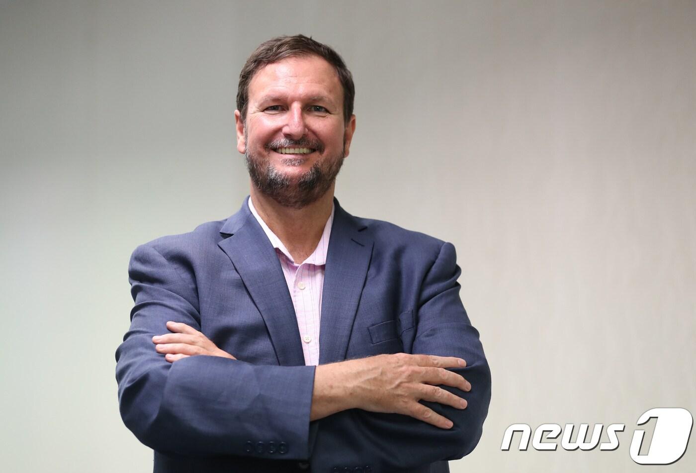 토큰커뮤니티즈의 알렉스 라이트만 대표 ⓒ News1 박지혜 기자