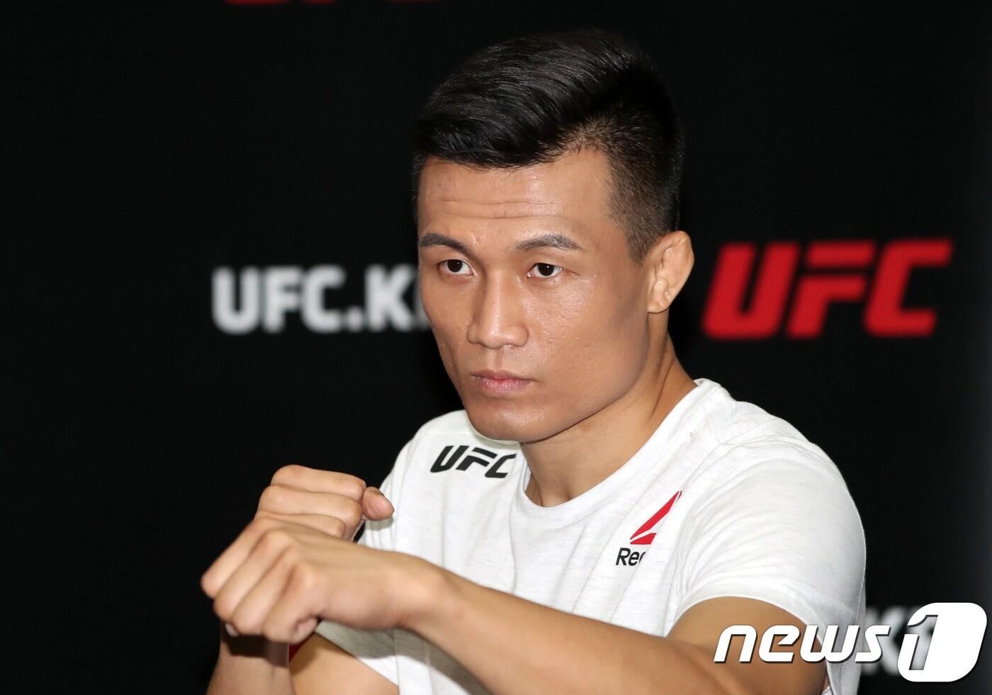 종합격투기 UFC 파이터 정찬성./뉴스1 ⓒ News1 안은나 기자