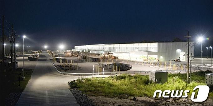 본문 이미지 - 미국 텍사스주 휴스턴에 위치한 SSUSA의 전경(세아제강 제공) ⓒ News1