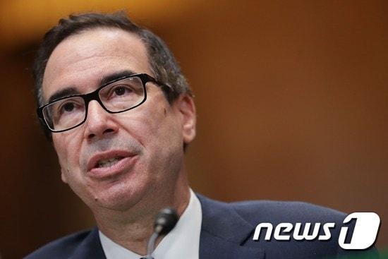 본문 이미지 - 므누신 미국 재무장관 ⓒ News1 자료 사진