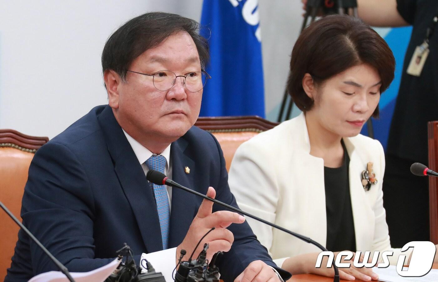 본문 이미지 - 김태년 더불어민주당 정책위의장. 2018.9.6/뉴스1 ⓒ News1 이동원 기자