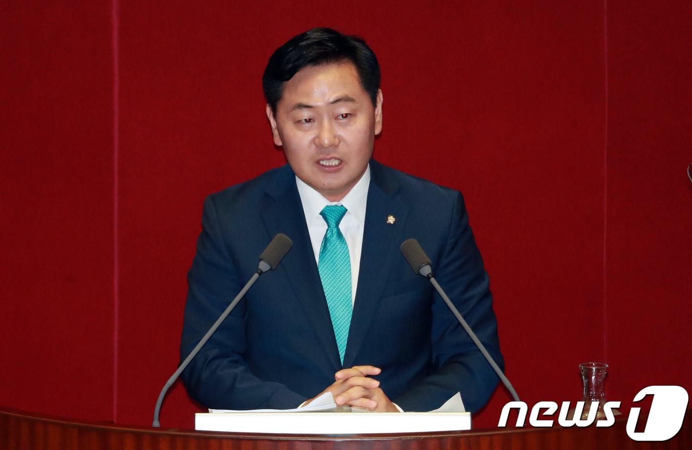 본문 이미지 - 김관영 바른미래당 원내대표. 뉴스1 ⓒ News1 이동원 기자