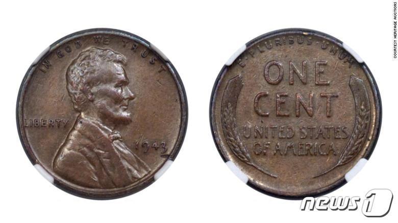 본문 이미지 - 1943년산 링컨 페니. (출처=CNN 갈무리) ⓒ News1