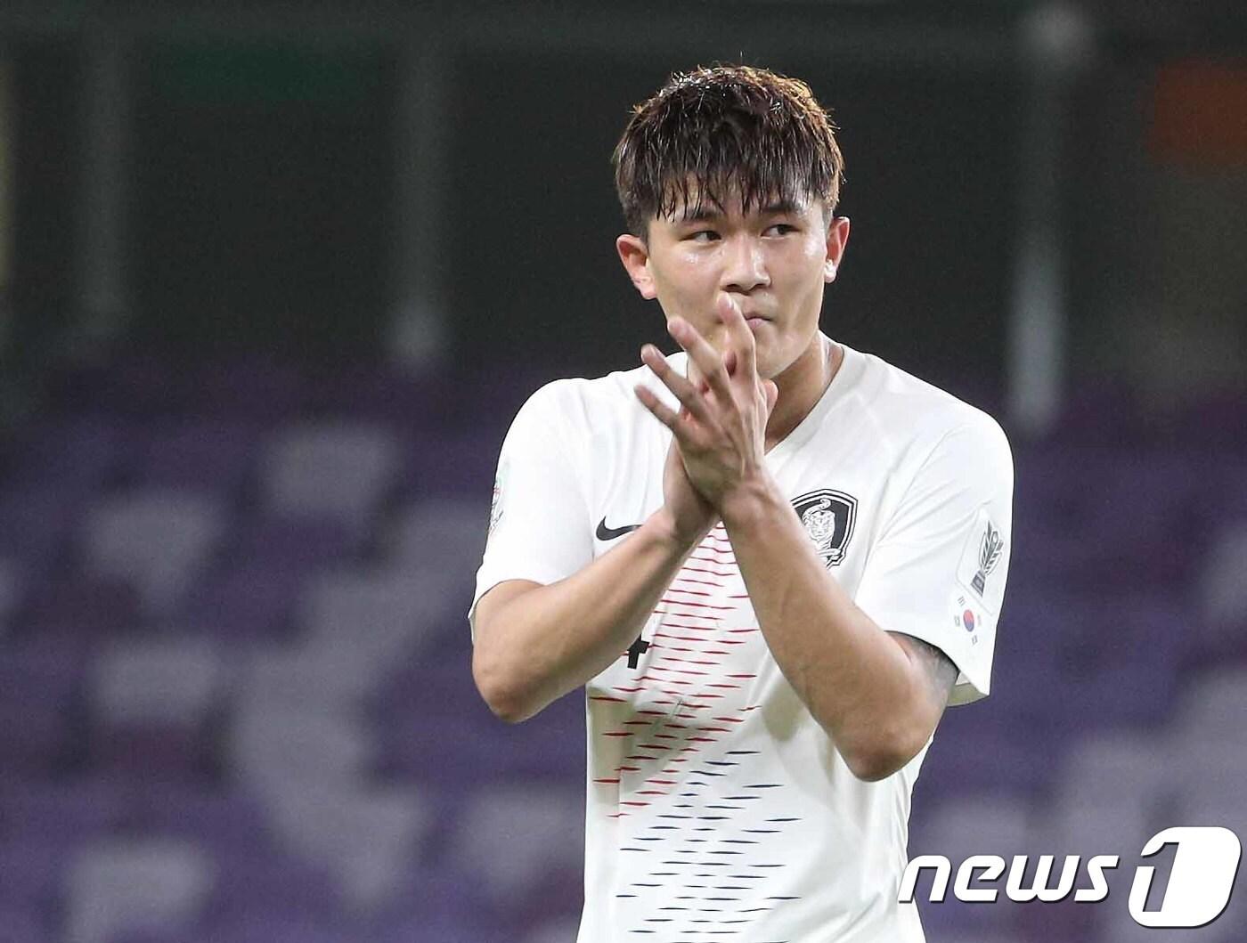 본문 이미지 - 한국 축구 국가대표 수비수 김민재(24·베이징 궈안) /뉴스1 ⓒ News1 신웅수 기자