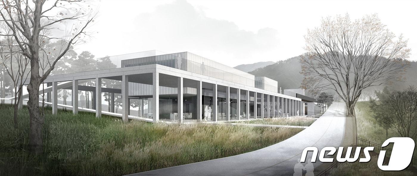 본문 이미지 - 서울 망우리공원 설계공모 당선작 '낙이망우(樂而忘憂)'.(서울시 제공) ⓒ 뉴스1