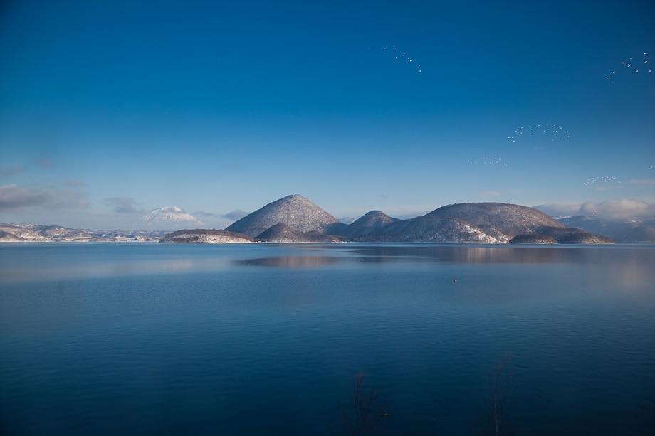 본문 이미지 - 홋카이도 도야호수 전경. 이하 여행박사 제공