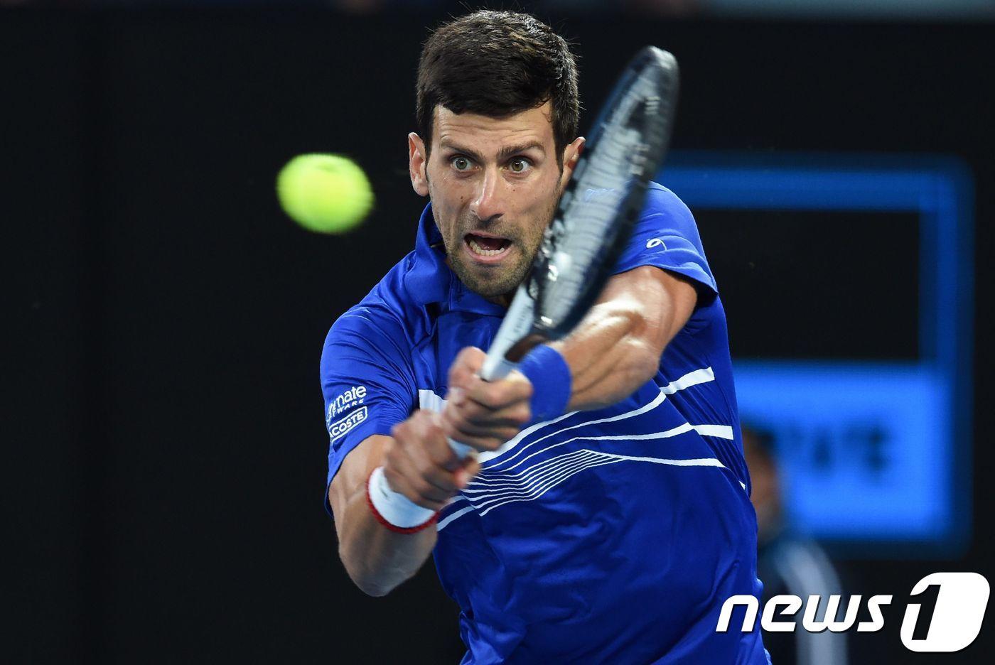 본문 이미지 - 노박 조코비치(세계랭킹 1위·세르비아).ⓒ AFP=뉴스1