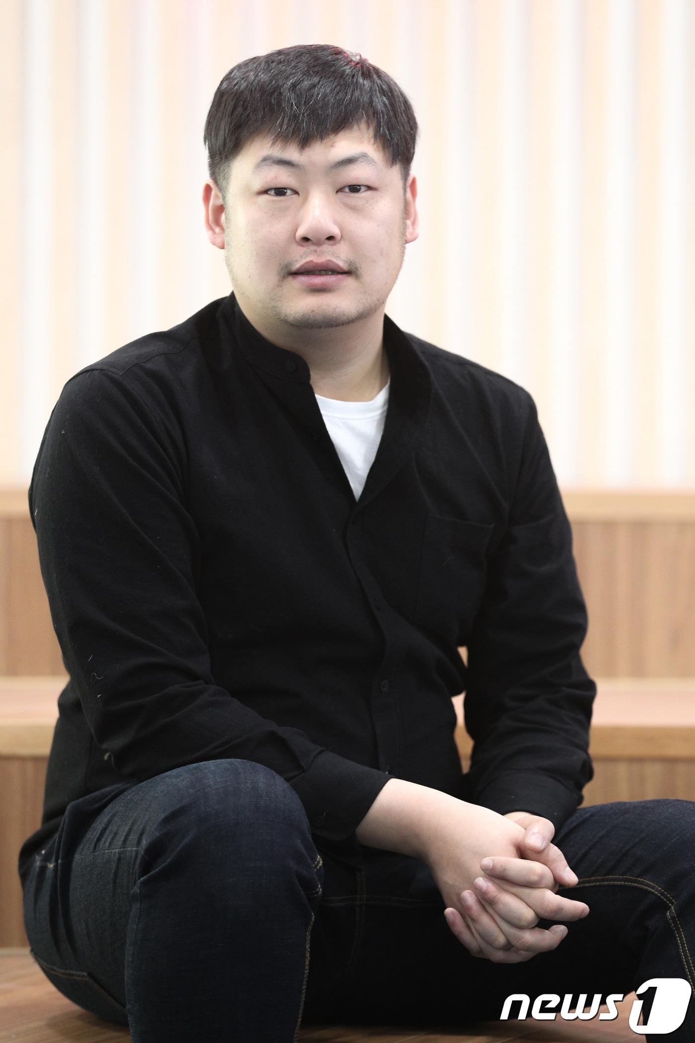 본문 이미지 - 스타트업 업체 주스 김준호 대표가 23일 서울 마포구 에스 플렉스센터에서 뉴스1과 인터뷰를 하고 있다. 2019.1.23/뉴스1 ⓒ News1 성동훈 기자