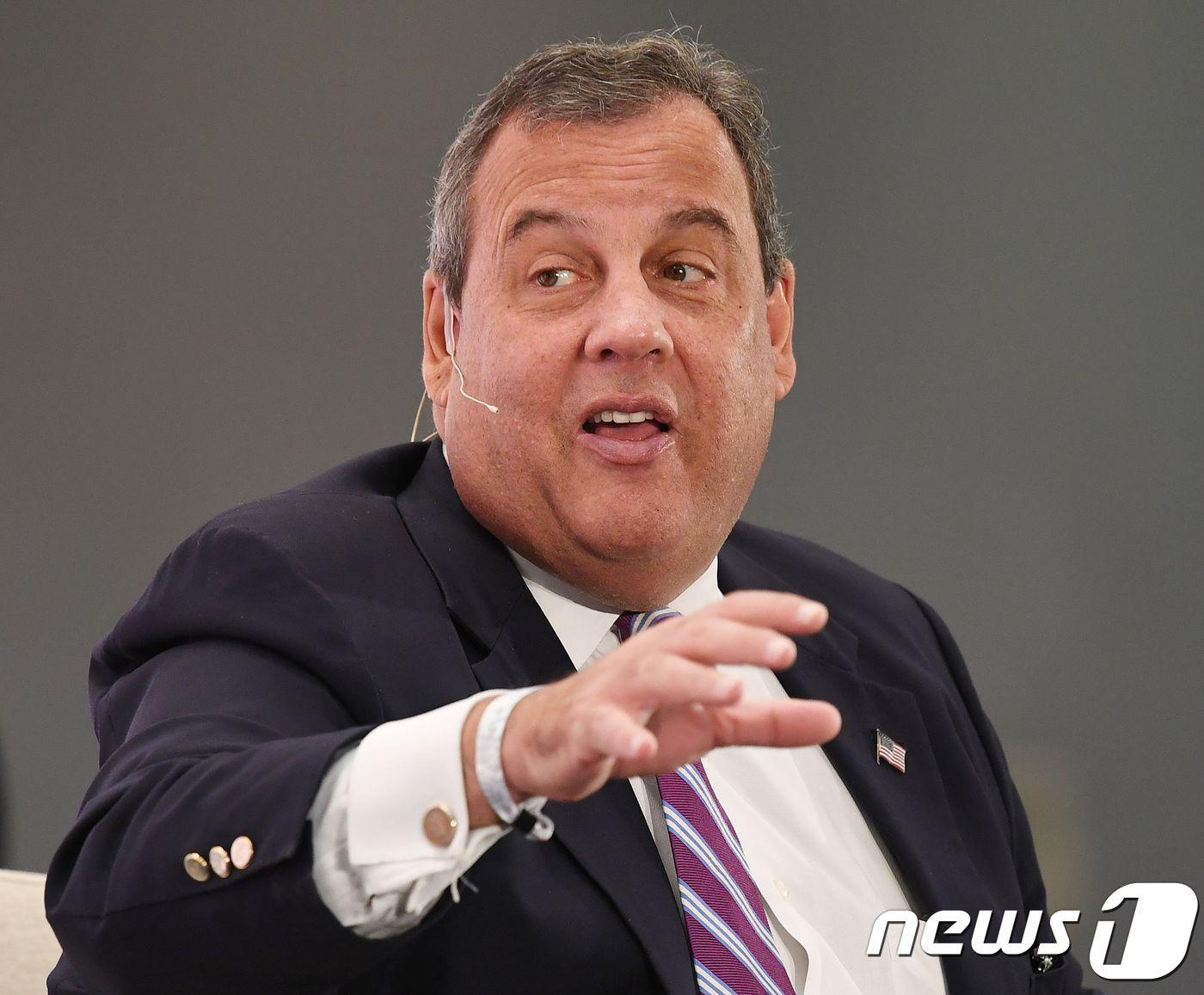 본문 이미지 - 크리스 크리스티 전 뉴저지 주지사 ⓒ AFP=뉴스1