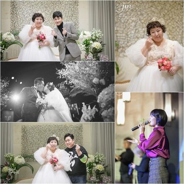 본문 이미지 - ⓒ News1 개그우먼 신기루 결혼식/해피메리드컴퍼니 제공