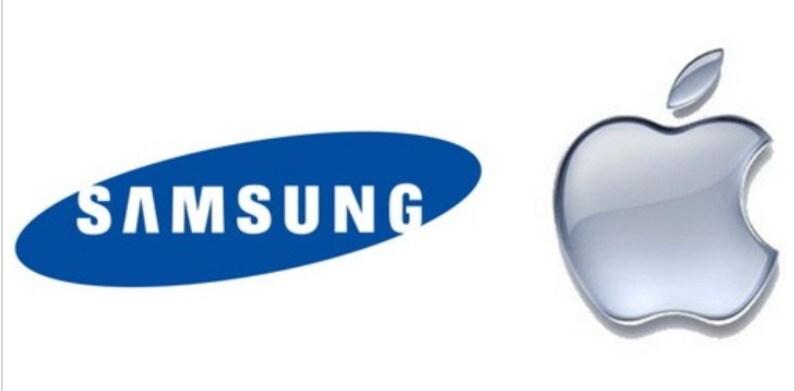 본문 이미지 - 삼성전자와 애플의 기업로고(뉴스1 DB) ⓒ News1