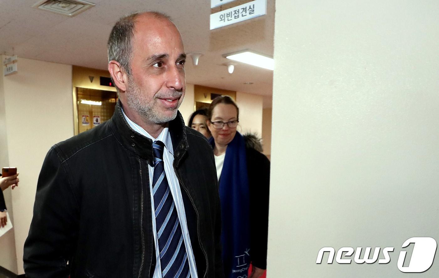 본문 이미지 - 오헤아 킨타나(Ojea Quintana) 유엔 북한인권 특별보고관 /뉴스1 ⓒ News1 박정호 기자