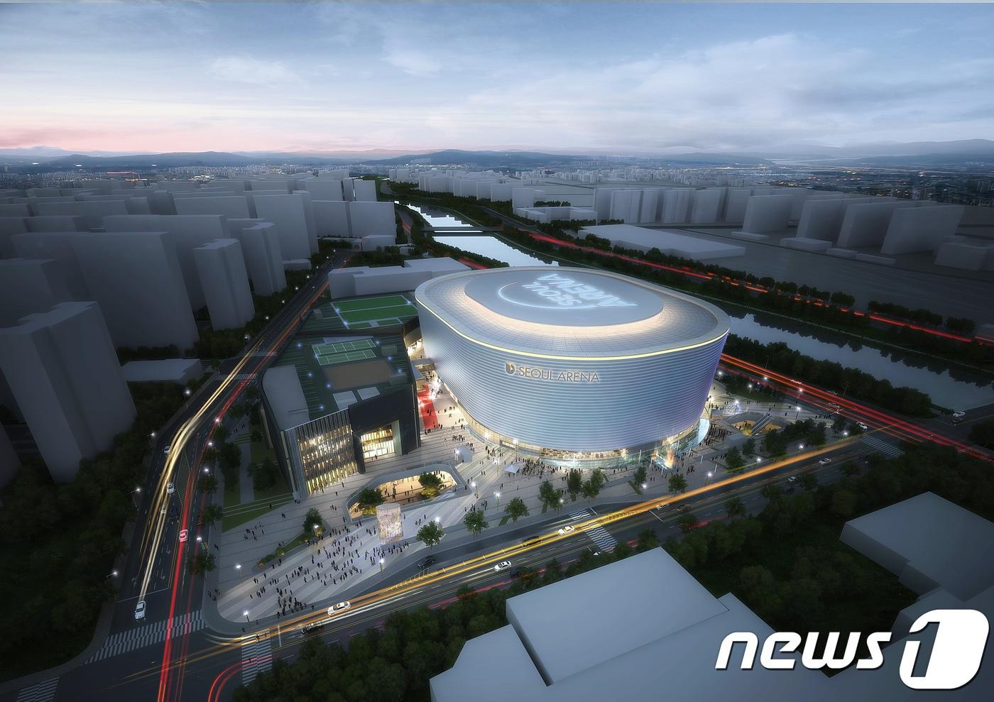 본문 이미지 - '서울아레나' 조감도.(서울시 제공) ⓒ News1