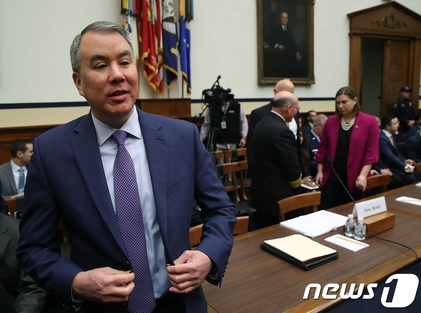 본문 이미지 - 존 루드 미국 국방부 정책차관. <자료사진> ⓒ AFP=뉴스1