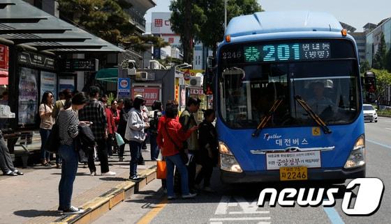 본문 이미지 - 대전시내버스 ⓒ 뉴스1