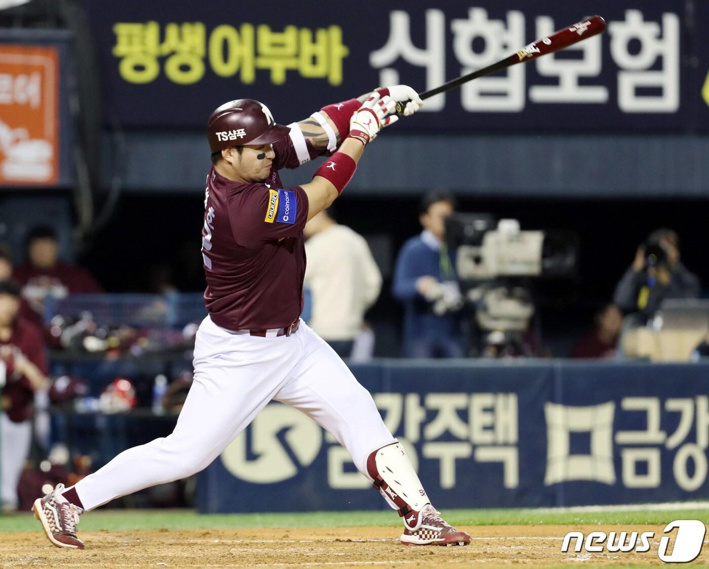 본문 이미지 - 키움 히어로즈 박병호. 2019.10.22/뉴스1 ⓒ News1 이동해 기자