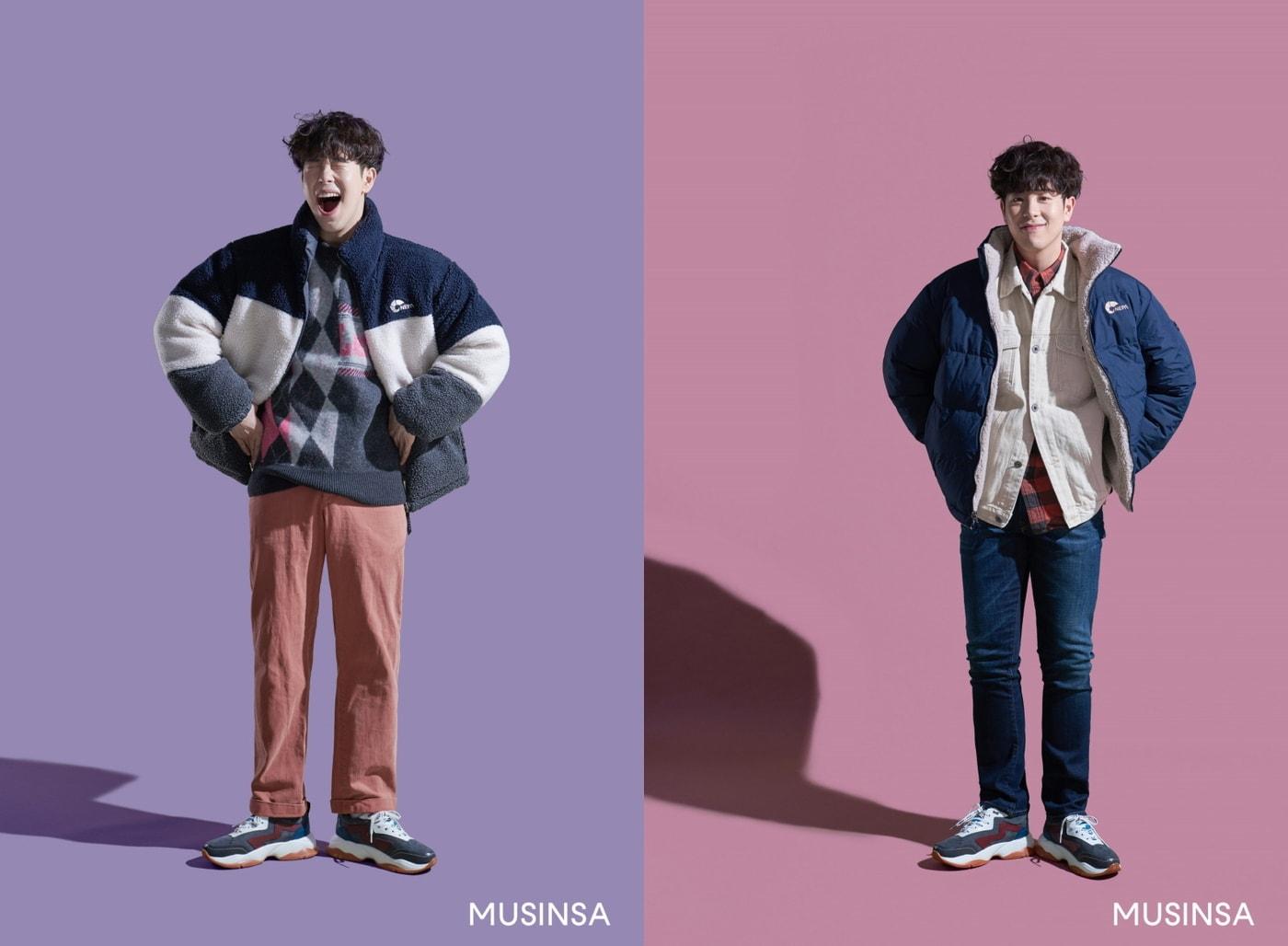 본문 이미지 - 네파·무신사 피오패리스 화보ⓒ 뉴스1