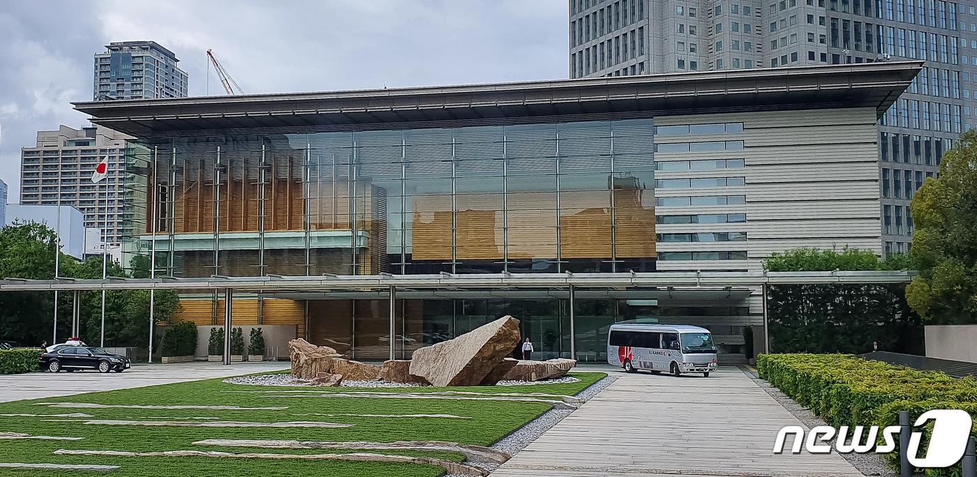 일본 도쿄 총리관저 전경. 2019.10.24/뉴스1 ⓒ News1 유승관 기자