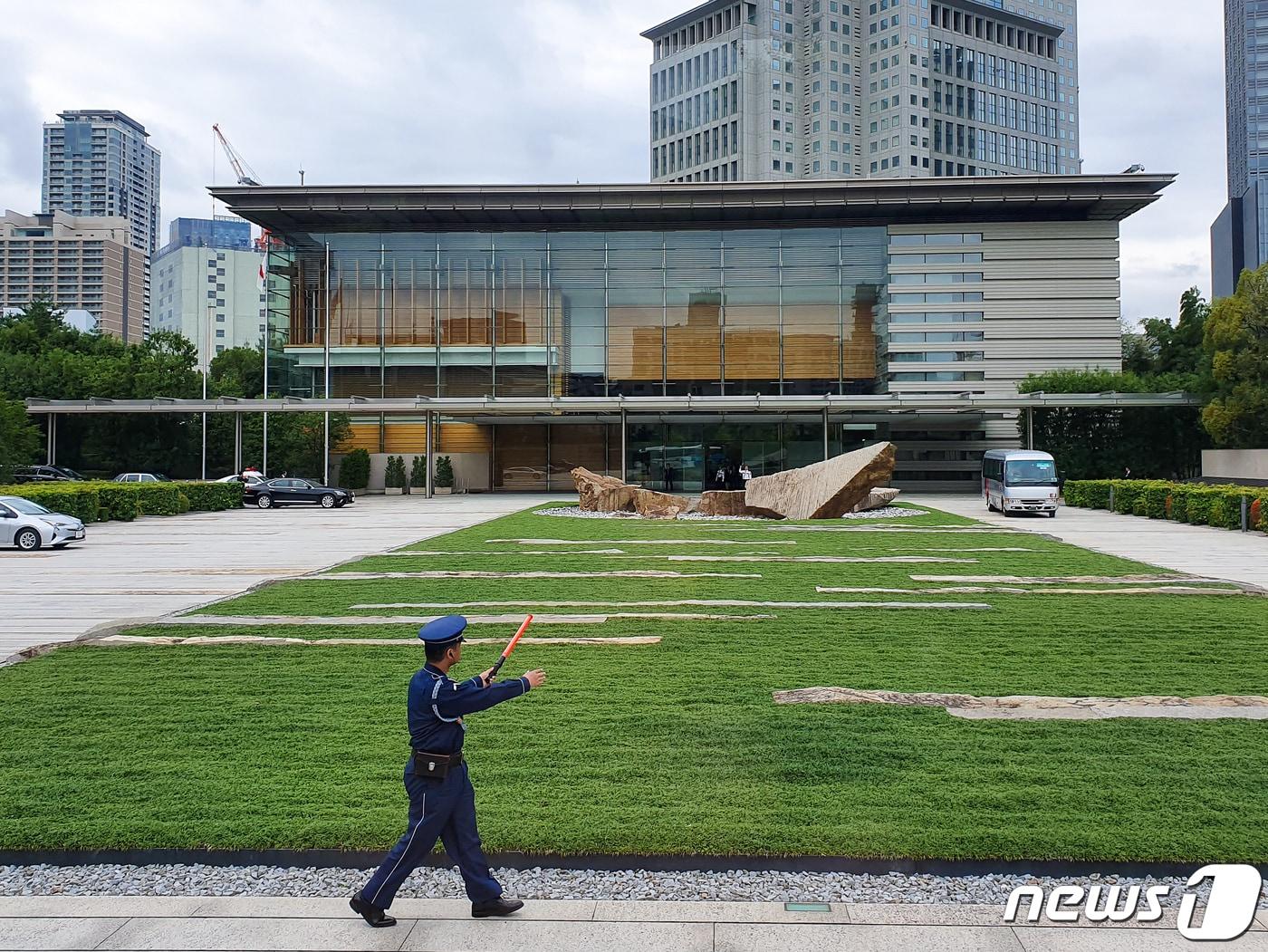 본문 이미지 - 일본 도쿄 총리관저 전경. 2019.10.24/뉴스1 ⓒ News1 유승관 기자