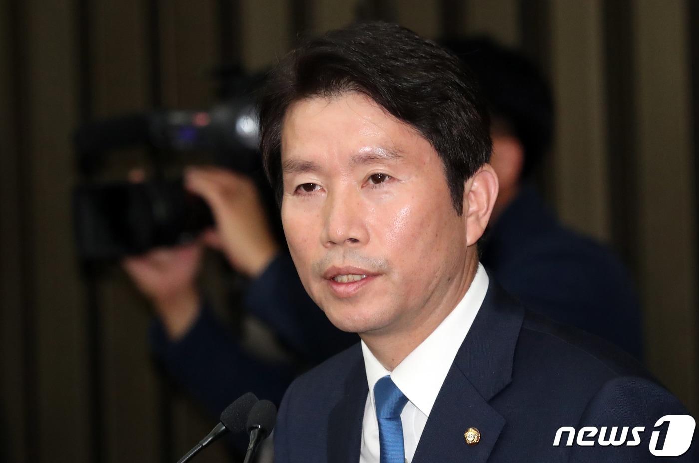 본문 이미지 - 이인영 더불어민주당 원내대표/뉴스1 ⓒ News1 김명섭 기자