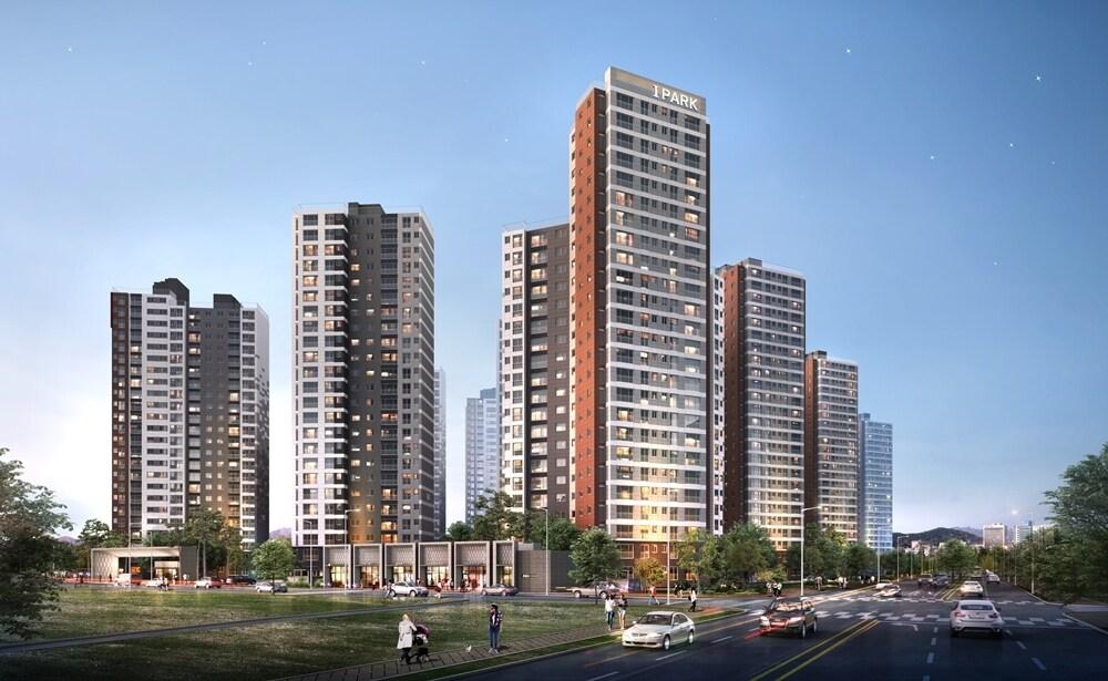 본문 이미지 - 전주 태평 아이파크 투시도.(제공=HDC현대산업개발)ⓒ 뉴스1