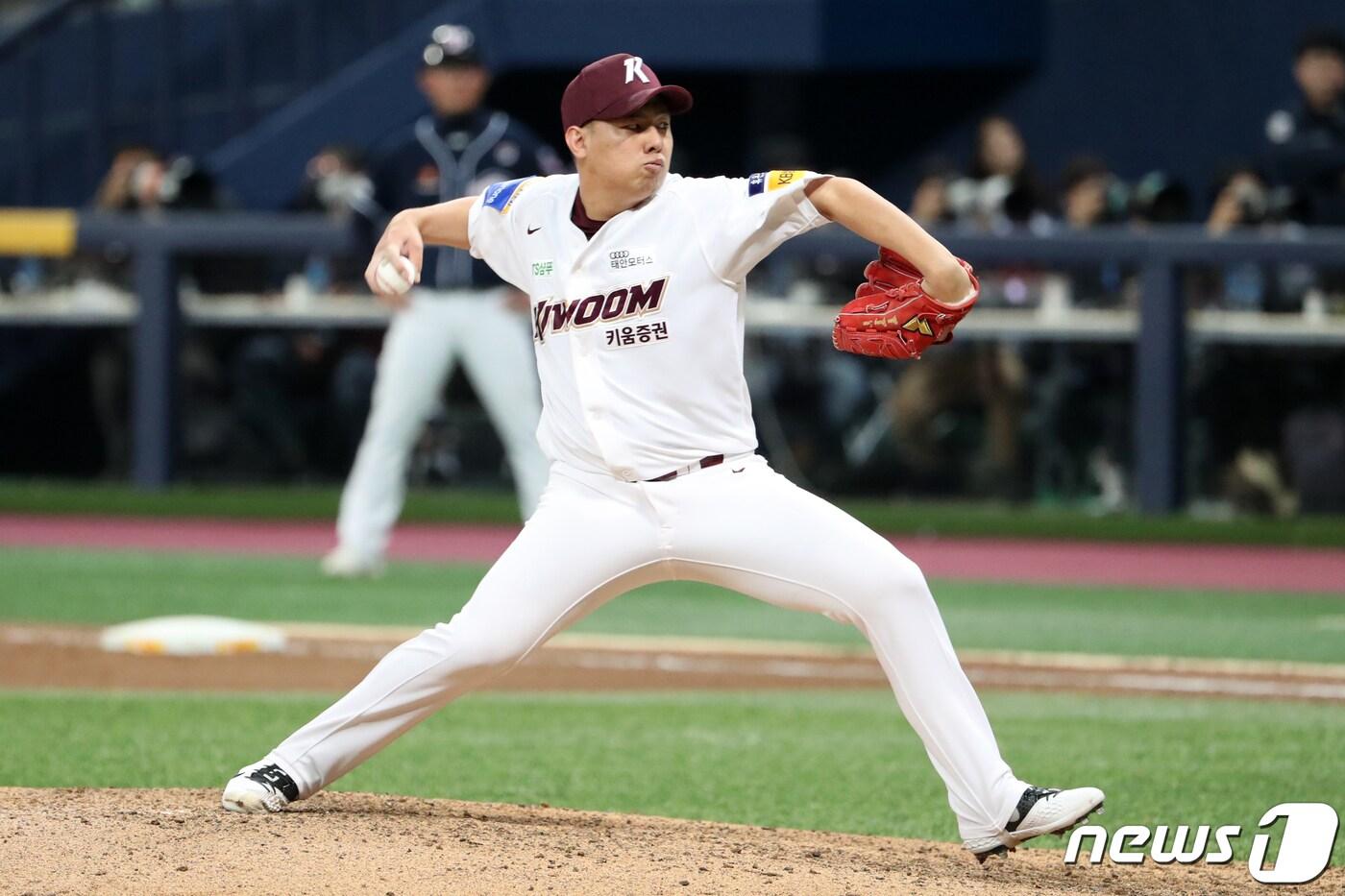 키움 히어로즈 윤영삼. 뉴스1 ⓒ News1 민경석 기자