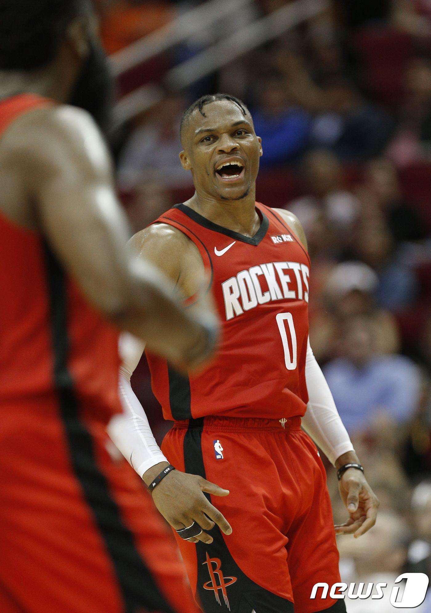 본문 이미지 - 러셀 웨스트브룩. ⓒ AFP=뉴스1