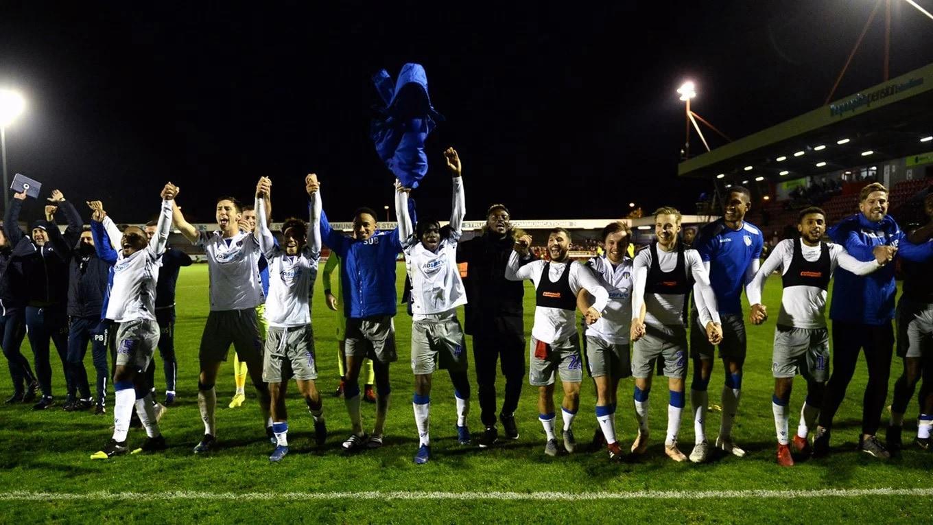 본문 이미지 - 잉글랜드 4부리그 소속의 콜체스터 유나이티드가 리그컵 8강에 진출했다. (콜체스터 홈페이지) ⓒ 뉴스1