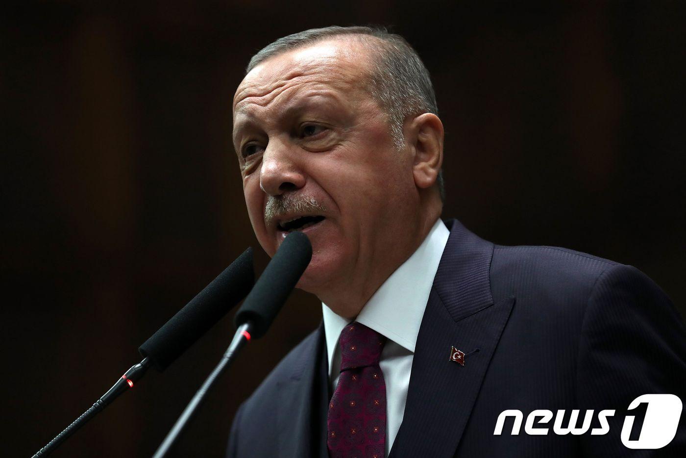 레제프 타이이프 에르도안 터키 대통령 ⓒ AFP=뉴스1