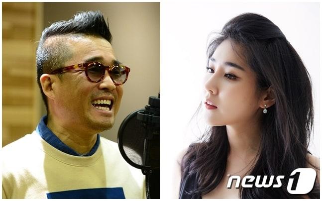 본문 이미지 - 김건모(왼쪽, 사진출처=SBS)와 장지연 ⓒ 뉴스1