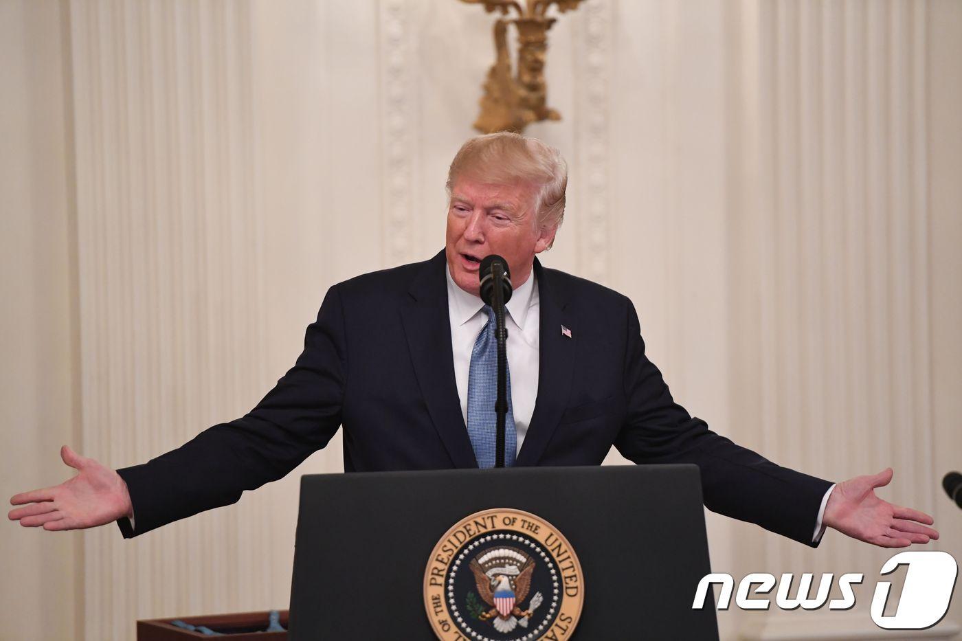 도널드 트럼프 미국 대통령 ⓒ AFP=뉴스1